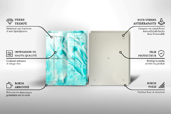 Deska do krojenia Farby abstrakcja