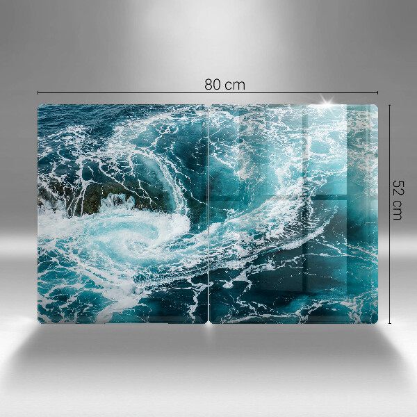 Deska do krojenia Spieniona fale wody