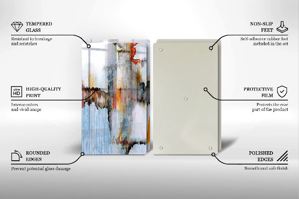 Deska do krojenia Farby abstrakcja