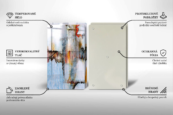 Deska do krojenia Farby abstrakcja