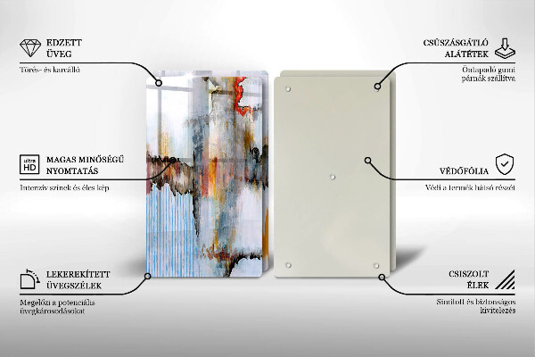 Deska do krojenia Farby abstrakcja