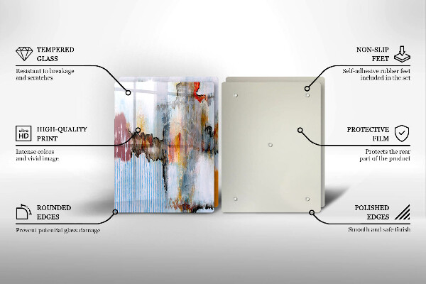 Deska do krojenia Farby abstrakcja