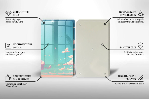 Deska do krojenia Bajkowe niebo