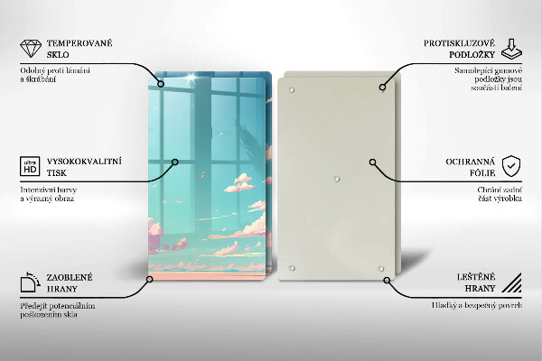 Deska do krojenia Bajkowe niebo