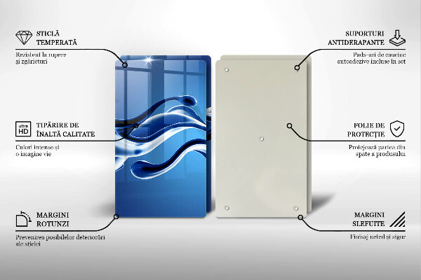 Deska do krojenia Płynna abstrakcja