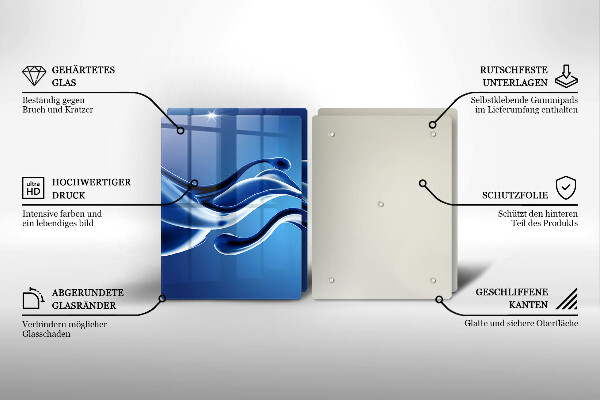 Deska do krojenia Płynna abstrakcja