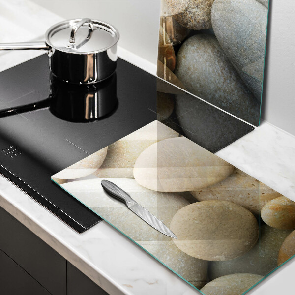 Deska do krojenia Wzór owalne kamienie