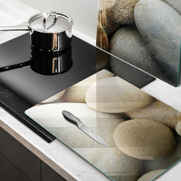 Deska do krojenia Wzór owalne kamienie