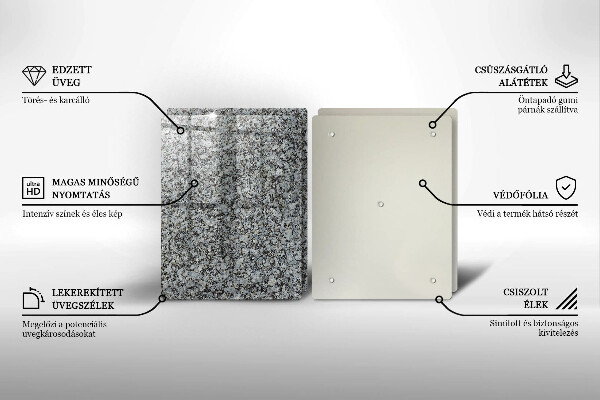 Deska do krojenia Tekstura kamienia