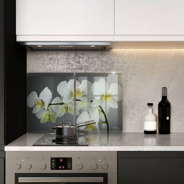 Deska do krojenia Kwiaty biała orchidea