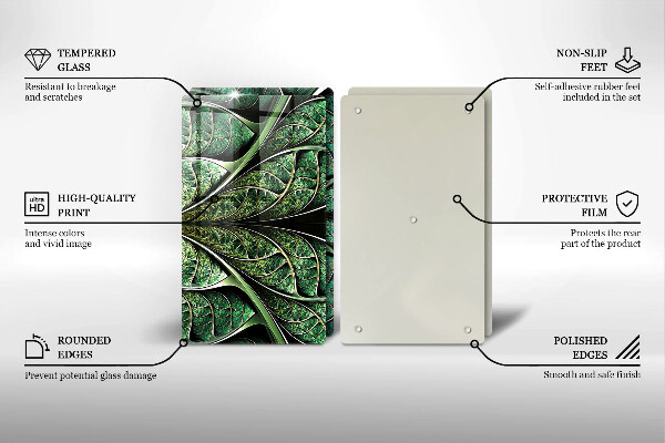 Deska do krojenia Struktura liść żyłki