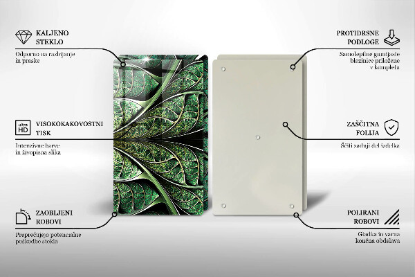 Deska do krojenia Struktura liść żyłki