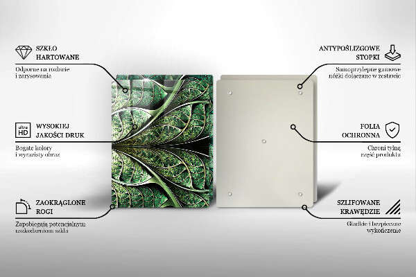 Deska do krojenia Struktura liść żyłki