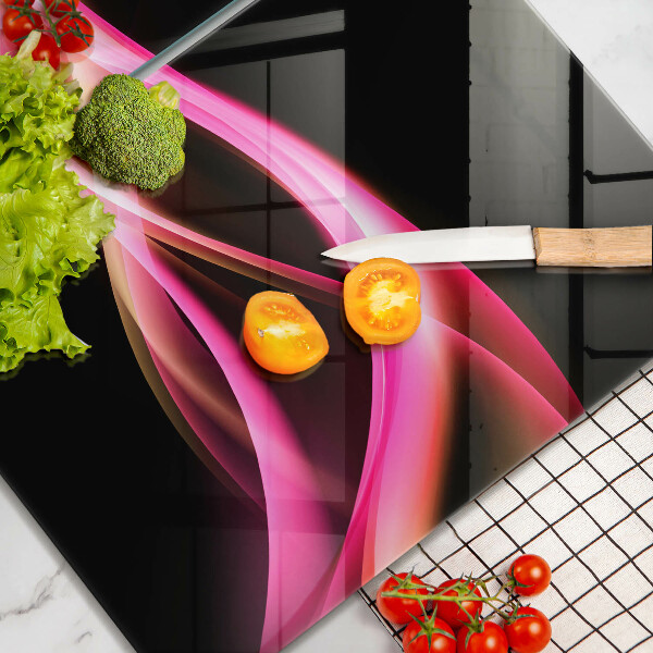 Deska do krojenia Abstrakcja neonowy dym