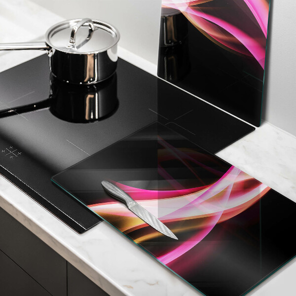 Deska do krojenia Abstrakcja neonowy dym