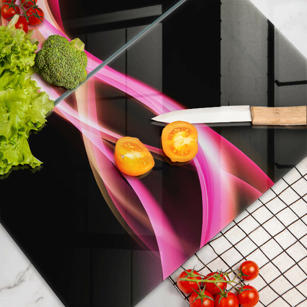 Deska do krojenia Abstrakcja neonowy dym