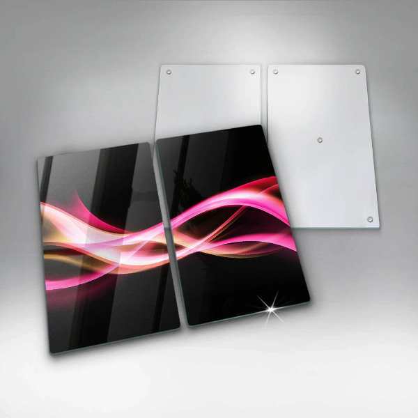 Deska do krojenia Abstrakcja neonowy dym