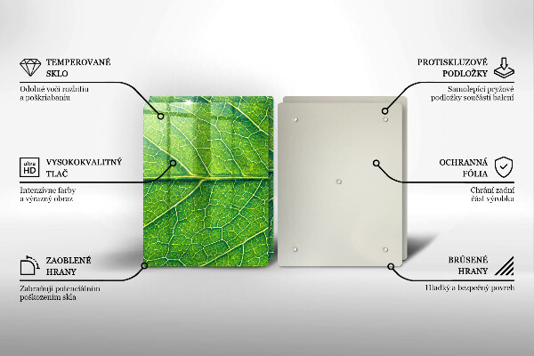 Deska do krojenia Żyłki liść natura