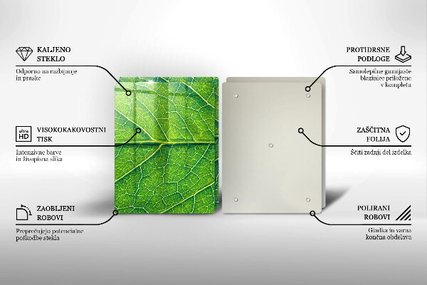 Deska do krojenia Żyłki liść natura