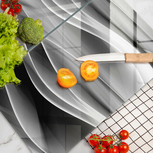 Deska do krojenia Abstrakcja linie dymu