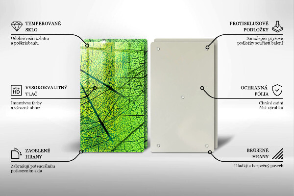 Deska do krojenia Żyłki liści natura