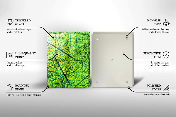 Deska do krojenia Żyłki liści natura