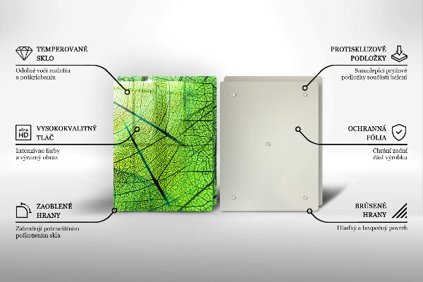 Deska do krojenia Żyłki liści natura