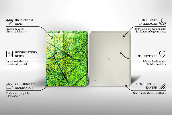 Deska do krojenia Żyłki liści natura