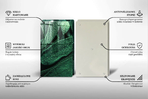 Deska do krojenia Liście rośliny