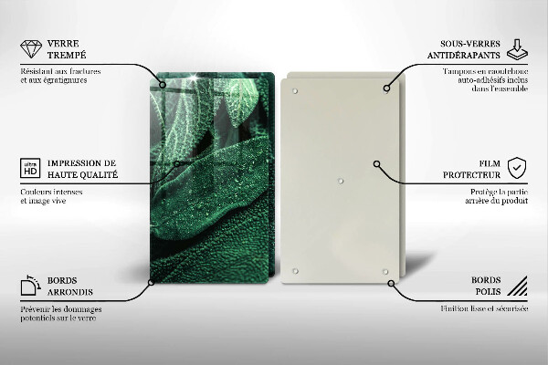 Deska do krojenia Liście rośliny