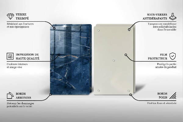 Deska do krojenia Tekstura kamienia marmur