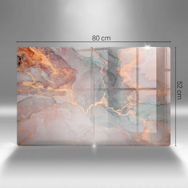 Deska do krojenia Marmur ze złotem