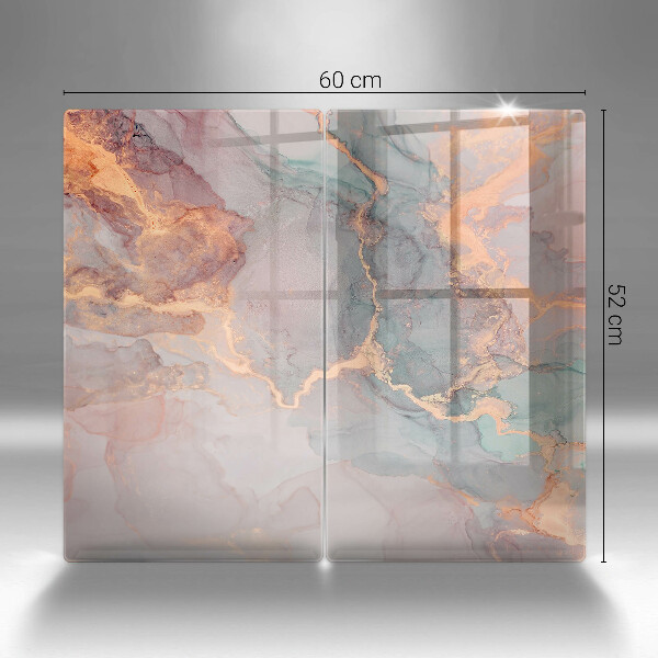 Deska do krojenia Marmur ze złotem