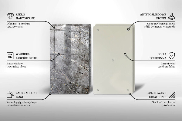 Deska do krojenia Tekstura kamienia