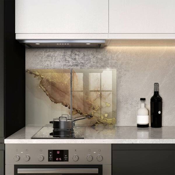 Deska do krojenia Abstrakcja złoto