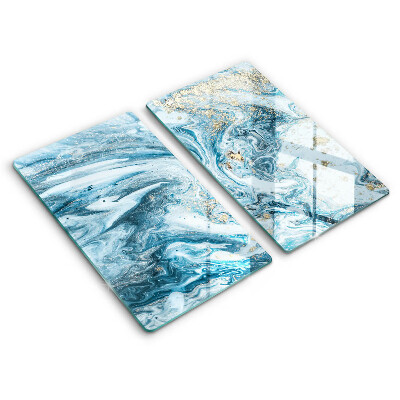 Deska do krojenia Struktura ze złotem