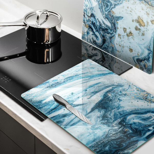 Deska do krojenia Struktura ze złotem