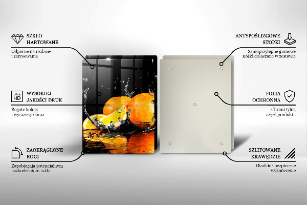 Deska do krojenia Soczyste owoce pomarańcze