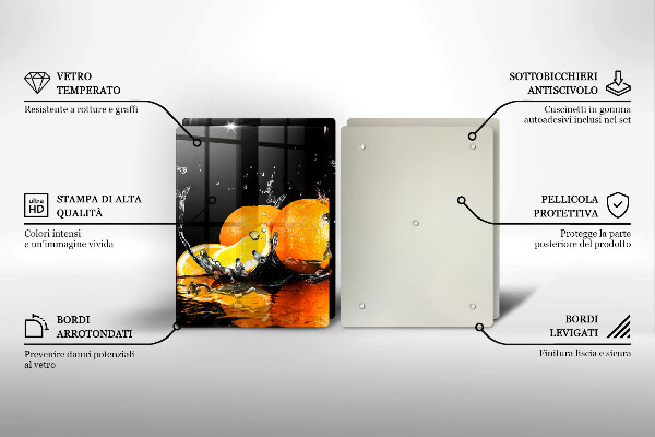 Deska do krojenia Soczyste owoce pomarańcze