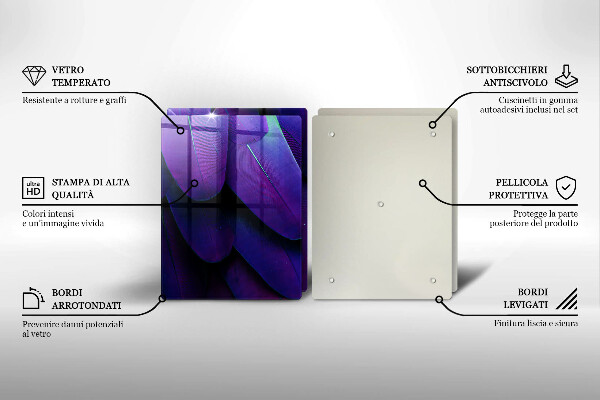Deska do krojenia Neonowe pióra