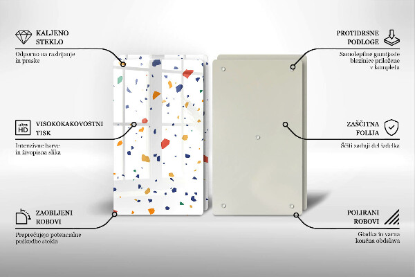 Deska do krojenia Kolorowy gres