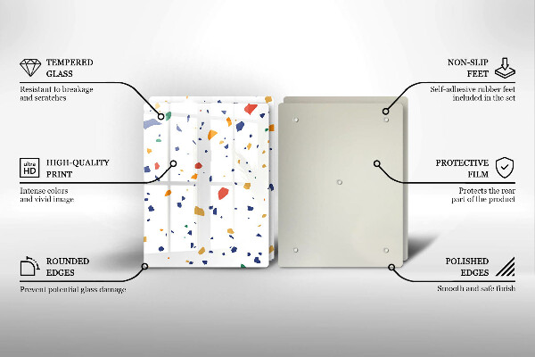 Deska do krojenia Kolorowy gres