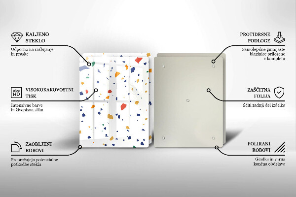 Deska do krojenia Kolorowy gres