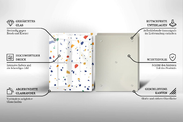 Deska do krojenia Kolorowy gres