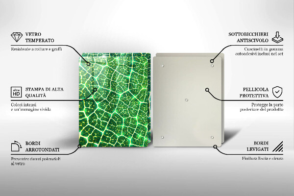 Deska do krojenia Struktura liścia