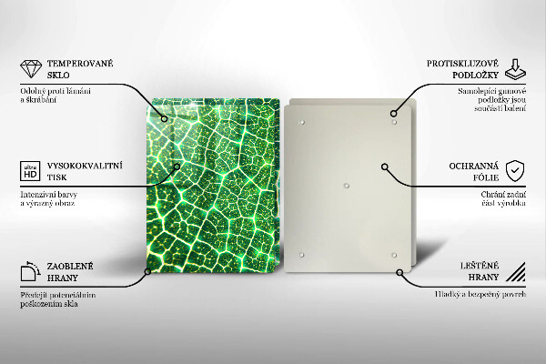 Deska do krojenia Struktura liścia