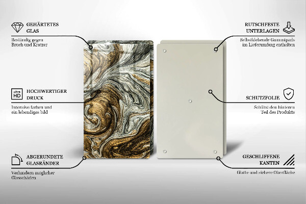 Deska do krojenia Bogata abstrakcja