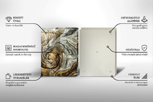 Deska do krojenia Bogata abstrakcja