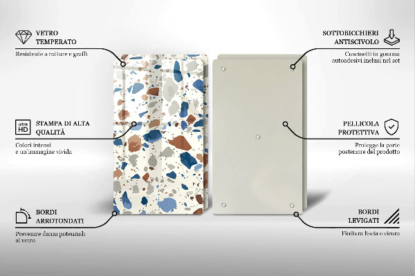 Deska do krojenia Ozdobny kamień gres