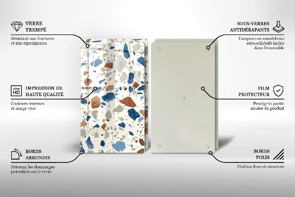 Deska do krojenia Ozdobny kamień gres